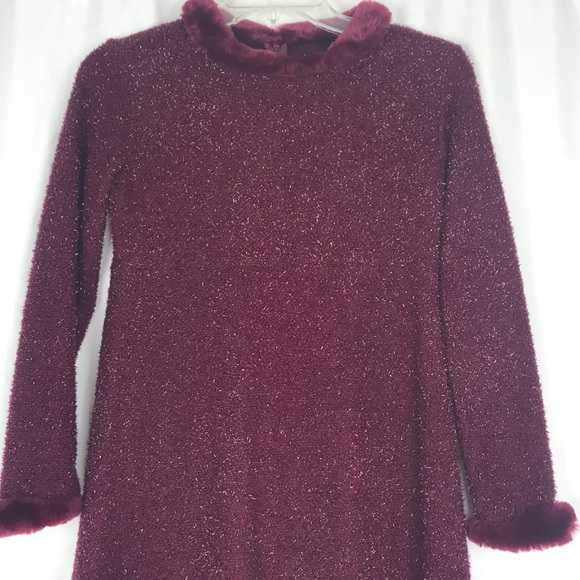 American Girl Plum color Dress Size 12 - Picture 4 of 8